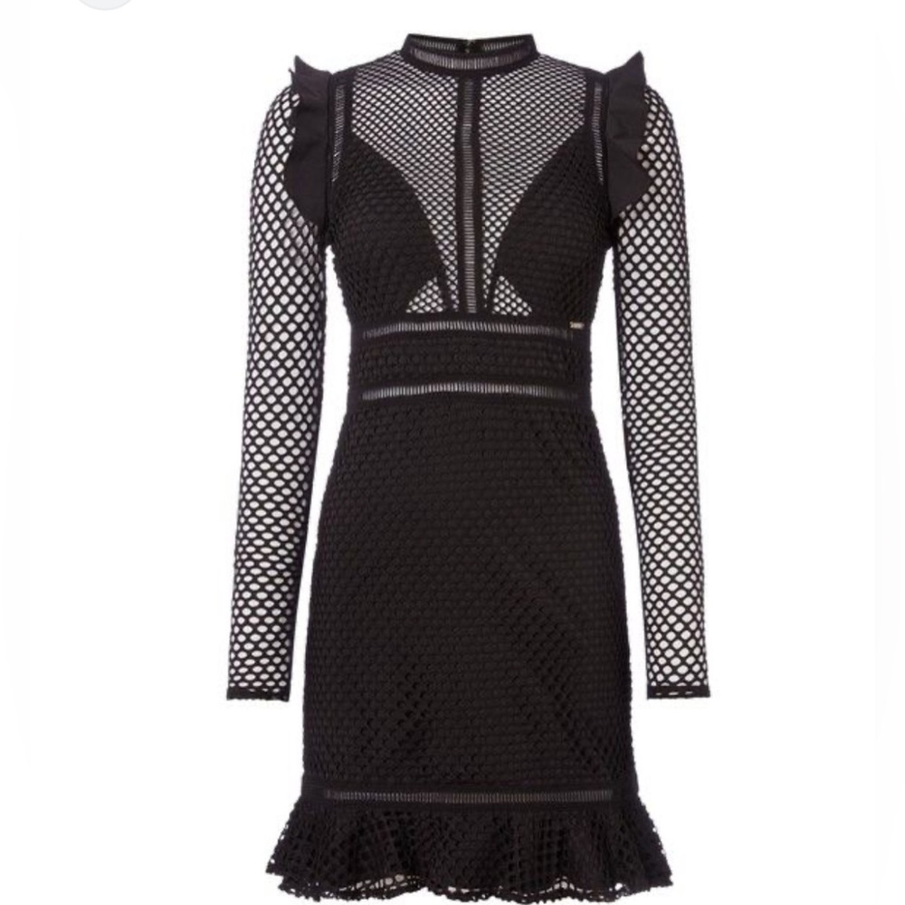 Sexy little black dress.